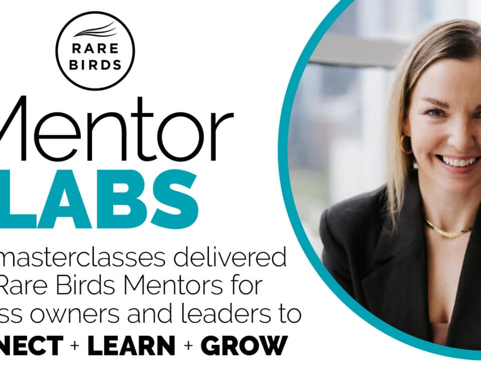 Caitline Guilfoyle Rare Birds Mentor